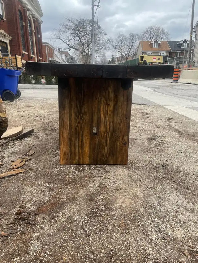 Outdoor Solid reclaimed wood furniture in Patio & Garden Furniture in City of Toronto - Image 9