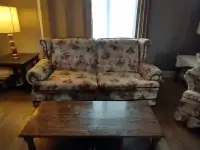 SOFA BED AND CHAIR