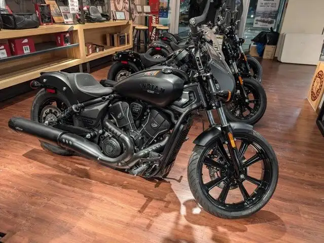 2025 Indian Sport Scout Limited Black Smoke in Street, Cruisers & Choppers in Edmonton - Image 2