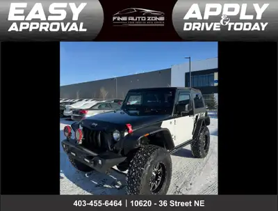 2012 Jeep Wrangler Sport 4x4 : : Low Mileage | Off-Road Ready | 149,307 km 3.6L V6 Engine – ABS Brak...