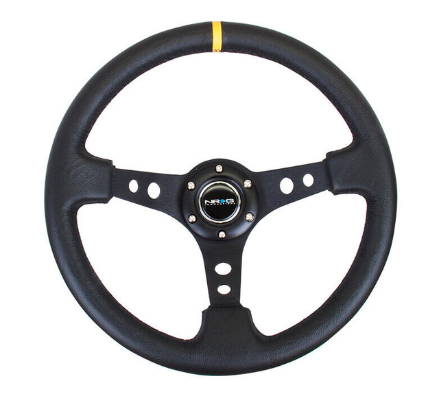 NRG RST-006 Steering Wheel Black Yellow in Other Parts & Accessories in Mississauga / Peel Region