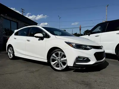 2018 CHEVROLET CRUZE 4DR HB 1.4L PREMIER W-1SF EN SUPERBE CONDITION MECANIQUE ET ESTHETIQUE!!! CLEAN...