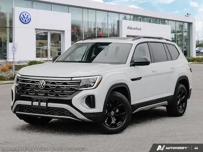 Embark on adventures with confidence and comfort in the pristine 2025 Volkswagen Atlas Peak Edition...