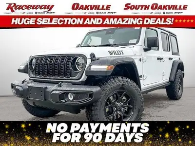 4X4, CLOTH LOW-BACK BUCKET SEATS, BLACK FREEDOM 3-PIECE HARDTOP, ADAPTIVE CRUISE CONTROL, FORWARD CO...