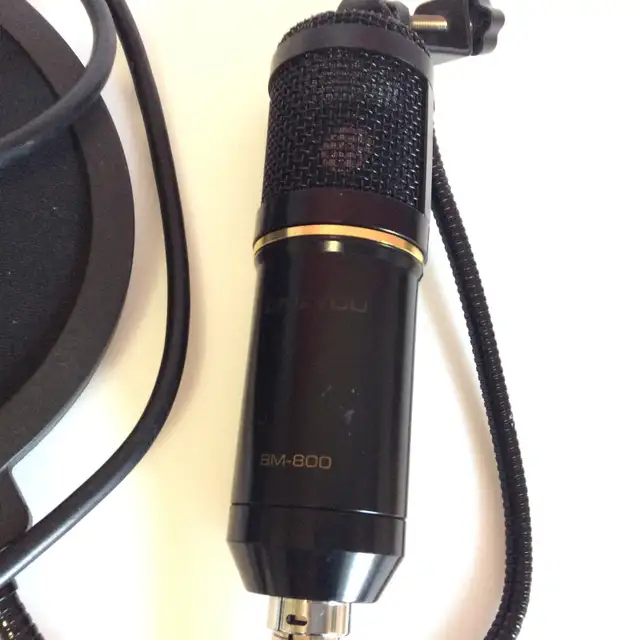 Zingyou Condenser Microphone Bundle, BM-800 Mic in Pro Audio & Recording Equipment in Mississauga / Peel Region - Image 3