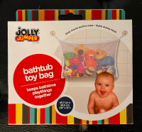 JOLLY JUMPER Bath Tub  Toy Bag -NEW!!