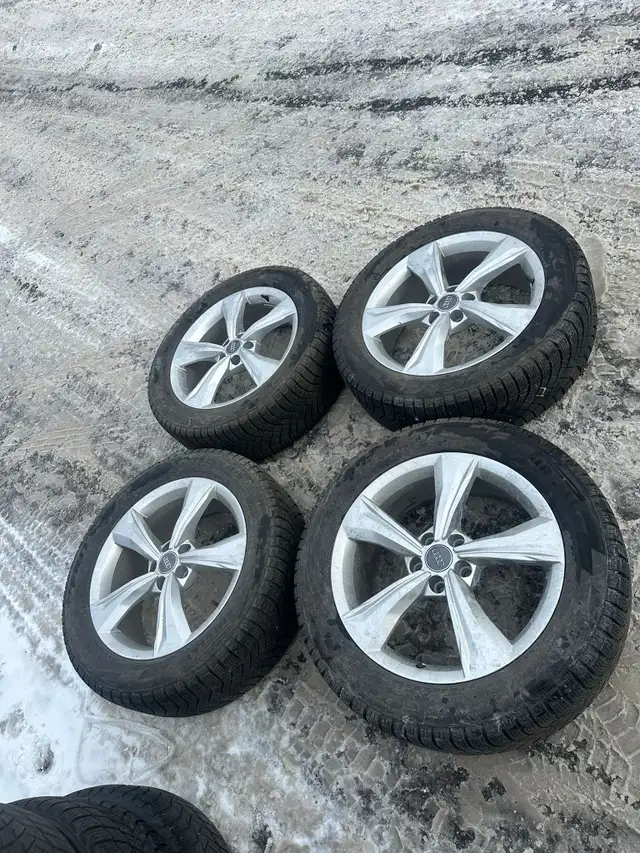 235/55/19 oem Audi sq5 q5 Q4 etron Pirelli winters 5x112 in Tires & Rims in Mississauga / Peel Region - Image 3