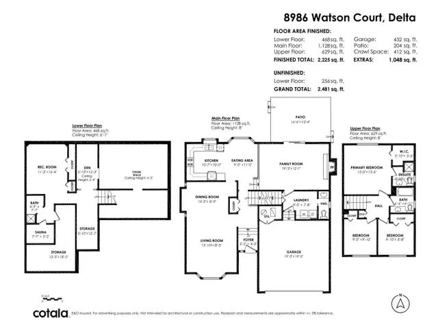 8986 WATSON COURT Delta, British Columbia in Houses for Sale in Richmond - Image 3