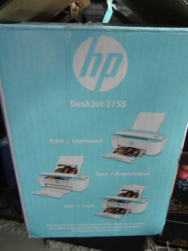 HP DeskJet 3755 Printer/Scanner/Copier in Printers, Scanners & Fax in Dartmouth - Image 2