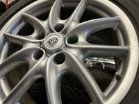 Used OEM Porsche rims with winter tires