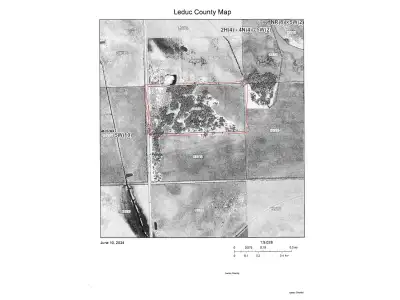 Nestled in the heart of Leduc County, this exceptional 80-acre parcel offers a compelling blend of n...