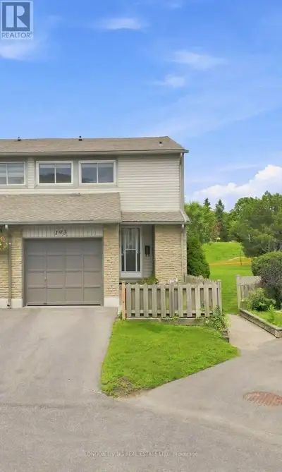 Spacious and thoughtfully kept, this end unit condo at 193 Deveron Crescent delivers standout value...