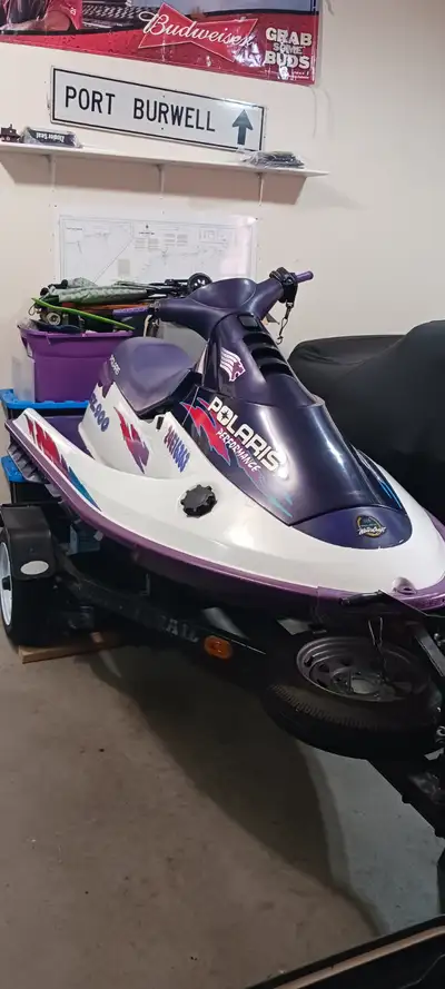 Beautiful 1997 Polaris SL900...clean and original, and well cared for. 900cc 2 stroke triple. Compre...