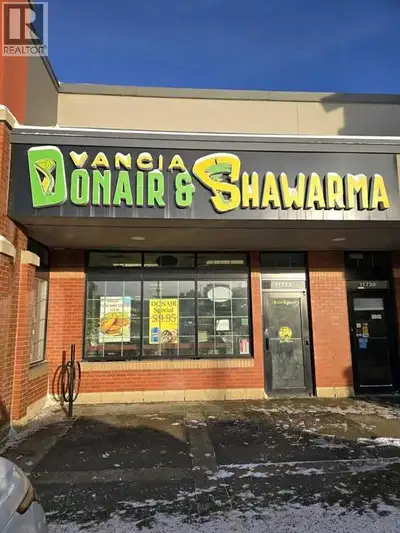 *Do not approach staff* Established & profitable donair and shawarma restaurant for sale in Edmonton...