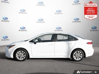 Recent Arrival! Odometer is 14620 kilometers below market average! White 2024 Toyota Corolla LE SUNR... (image 1)