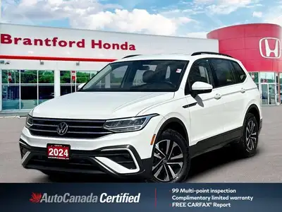 Discover the versatile and robust 2024 Volkswagen Tiguan Trendline, designed to handle any adventure...