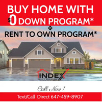 Buy A House with Zero Down or Rent To Own Program