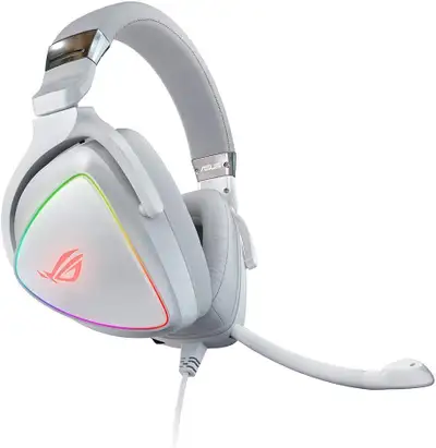 ASUS ROG Delta RGB Gaming Headset–Hi-Res Audio with USB-C & Quad, View more
