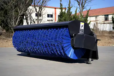 NEW 72 SKID STEER ANGLE SWEEPER BROOM SBA72 SALE $2595.00 EA Replacement Brush Set, 2 options SBA72R...