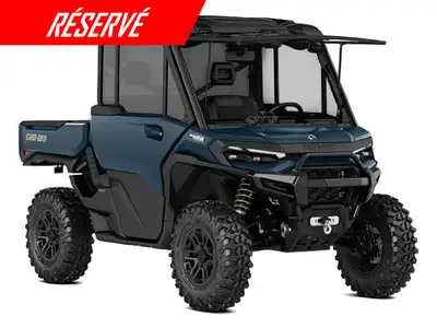 Bienvenue chez Adrenaline Sports Clermont ! 2026 CAN-AM Defender LIMITED CAB HD11 CAN-AM Defender LI...