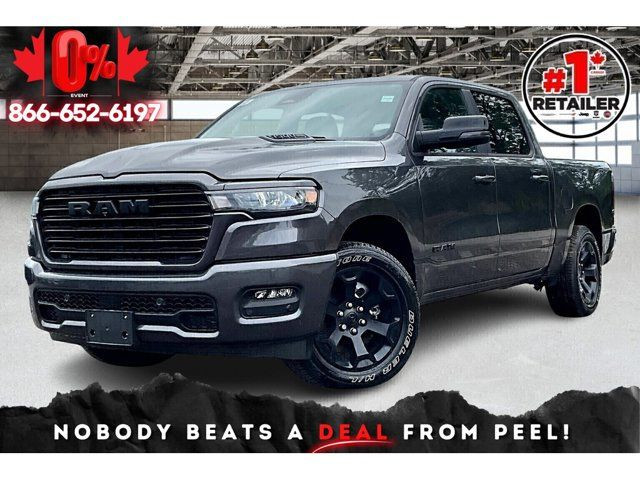 2025 Ram 1500 SPORT CREW Pano Roof Sport Hood Leather in Cars & Trucks in Mississauga / Peel Region