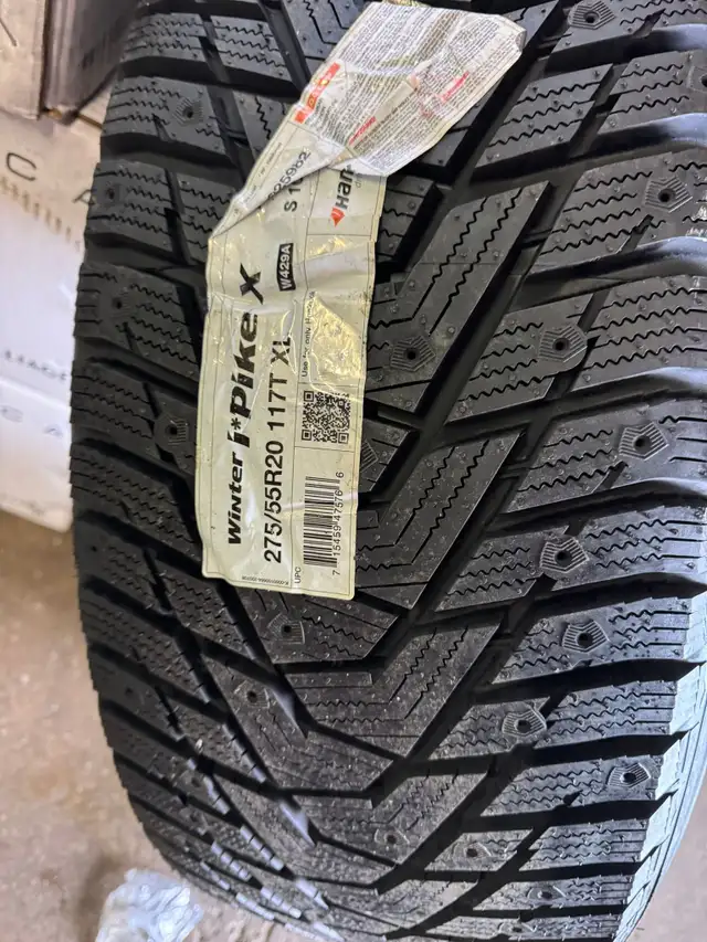 Four New 20 inch 5x127 BlackRhino Rims& 275/55R20 Hankook winter in Tires & Rims in Oakville / Halton Region - Image 8