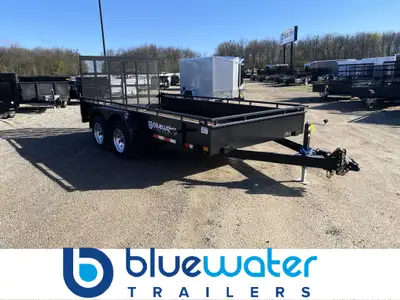 Canada Trailers Tandem Axle Utility Trailers 7,560lbs GVWR is $5,495.00 or $109.89/month! Ord: 84340...