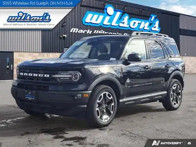 Look at this certified 2024 Ford Bronco Sport Outer Banks 4x4 | Heated Seats + Steering | Remote Sta...