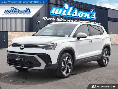 Look at this certified 2026 Volkswagen Taos Comfortline AWD | Leatherette | Adaptive Cruise | Power...