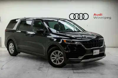 Designed for seamless family adventures, this 2024 Kia Carnival LX in stunning Aurora Black with a c...