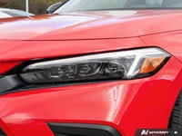 Recent Arrival! Black Cloth. 2024 Honda Civic Sport 4D Sedan Red CVT FWD 2.0L 4-Cylinder DOHC 16V i-... (image 5)