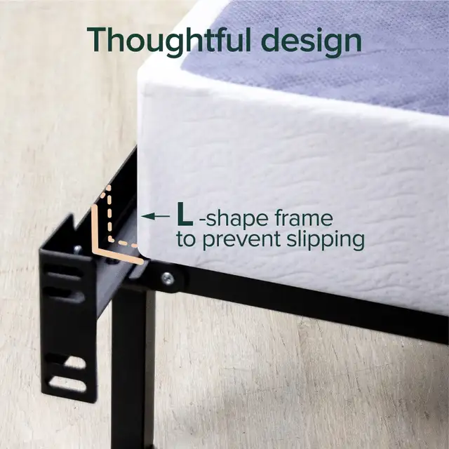 BNIB PRICE IS FIRM - Zinus King Bed Compack 7 Inch Metal Bed Fra in Other in Oshawa / Durham Region - Image 6