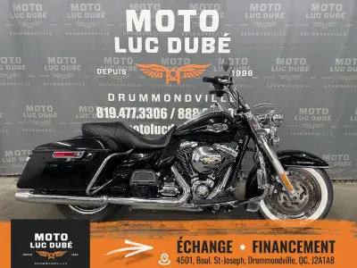 2015 Harley-Davidson FLHR Road King Harley-Davidson FLHR Road King 2015 80 990 KM MOTO CANADIENNE AL...