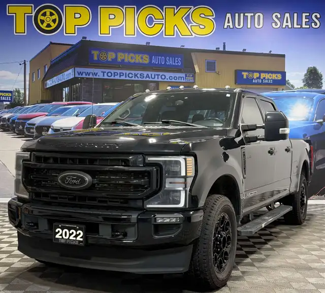 2022 Ford F 250 Black Appearance Pkg, Diesel, Ultimate Pkg & Mor