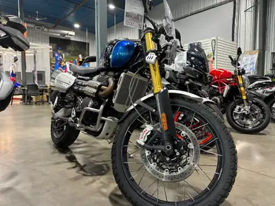 Argyll Motorsports 2019 Triumph Scrambler 1200 XE Cobalt Blue The top-specification all-new Scramble...