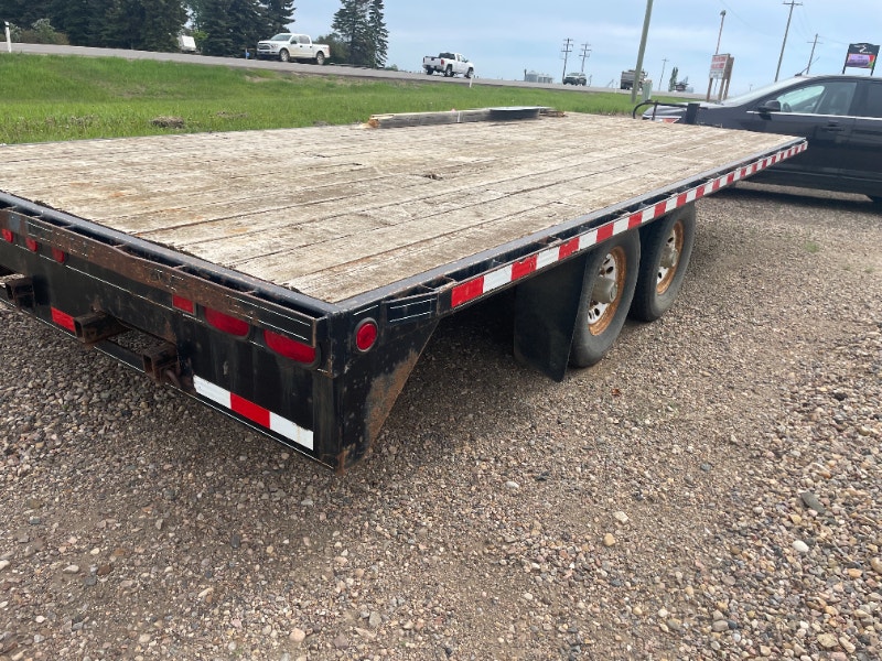 2005 25' Trailtech Flat Deck Cargo & Utility Trailers Red Deer Kijiji