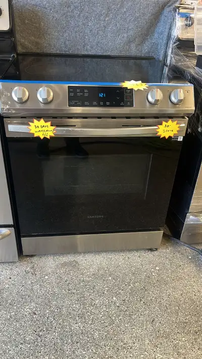 Samsung 30” Flat Top Stove- Working- 30 Days Warranty- Hi-Life, View more