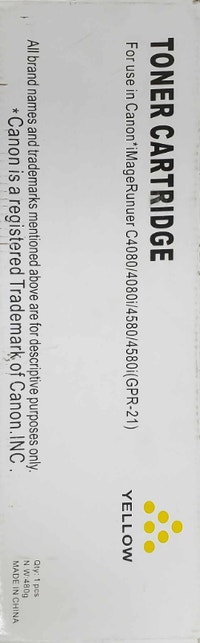 Canon GPR-21 Yellow Toner Markham / York Region Toronto (GTA) Preview