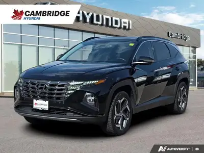 Pristine Ash Black 2024 Hyundai Tucson Plug-In Hybrid Ultimate. Boasting a mere 51 KM, this one-owne...