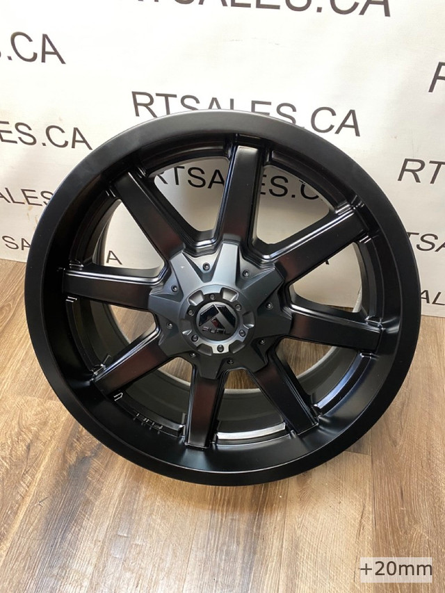 20 inch Fuel Rims 8x180 Chevy 2500 3500 in Tires & Rims in Saskatoon