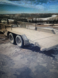 Wanted  tandem  deck over flatbed