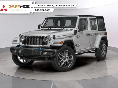 Experience the ultimate adventure with the 2024 Jeep Wrangler 4xe Sahara, a stunning SUV in a sophis...