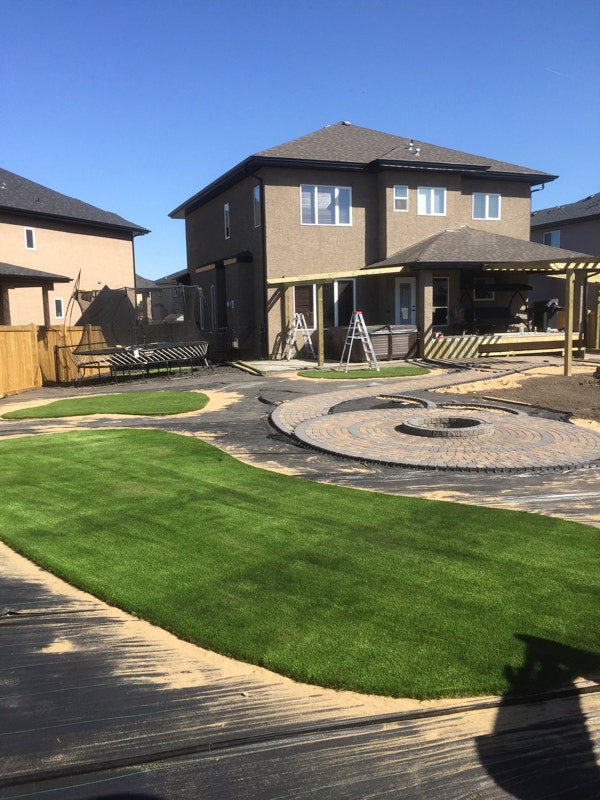 Patio stones, Retaining walls, Artificial Turf, Walkways Interlock