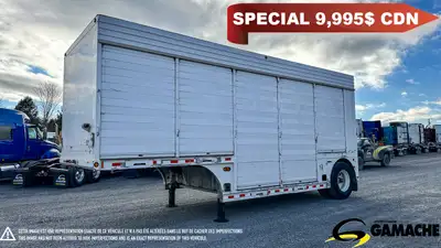 Trailer / Remorque - # STOCK: R-36185 2007 PARCO 25' REMORQUE À BOISSONS LIVRAISON DE BOISSON 2007 P...