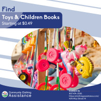 Find Toys and Children's Books for all ages!
