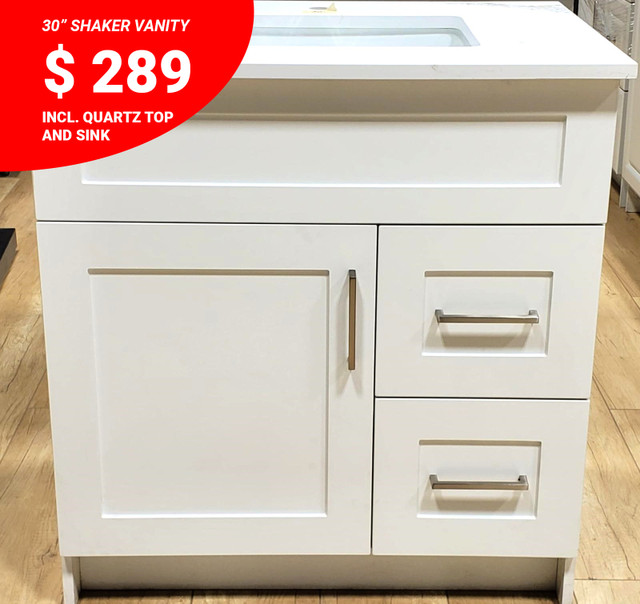 SHAKER BATHROOM VANITIES !! UNBEATABLE PRICES !!FACTORY DIRECT!! in Cabinets & Countertops in St. Catharines - Image 4