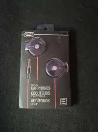 Electra Clip-on Earphones NEW Sealed