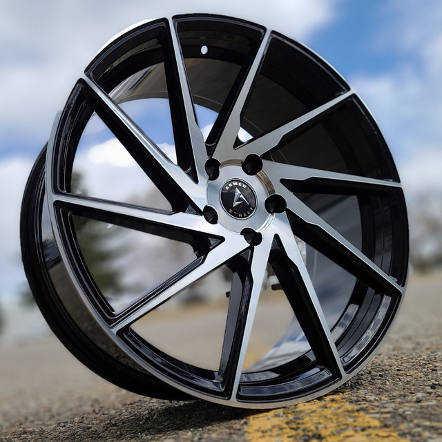 20" Armed 9mm Machined Black! Wheel Deal! - $1090! - Full set! in Tires & Rims in Kelowna