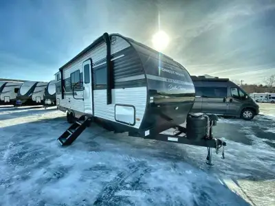 EAST TO WEST Della Terra travel trailer 250QB highlights: Rear Private Bunkhouse Walk-Through Bathro...