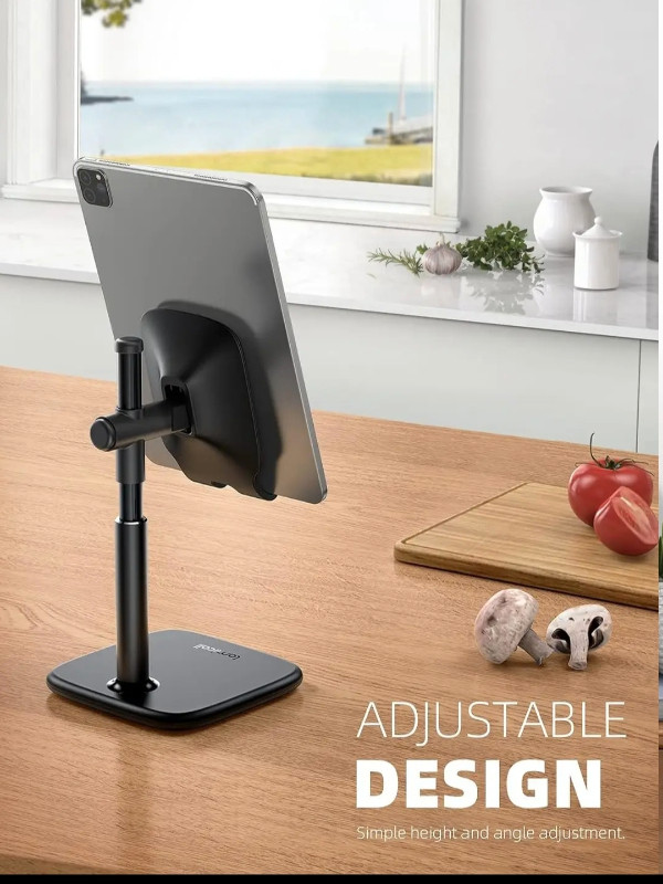 Lamicall Tablet Stand, Desktop Tablet Holder - Height Adjustable in iPad & Tablet Accessories in Gatineau - Image 2